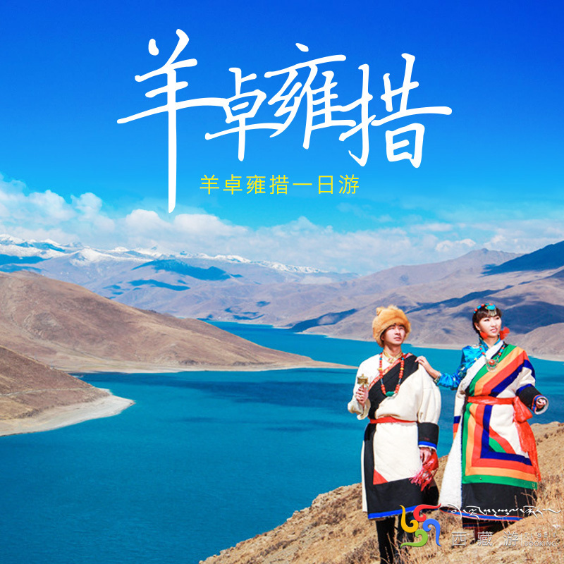 西藏旅游羊卓雍错+卡若拉冰川一日游 藏地达人陪同 精品 纯玩