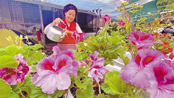 城关区蔡公堂街道白定村大力发展乡村旅游